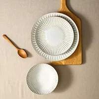 Stone + Lain Linea 12-pc. Stoneware Dinnerware Set