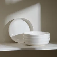 Stone + Lain Virtuo 4-pc. Porcelain Pasta Bowl