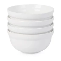 Stone + Lain Virtuo 4-pc. Porcelain Cereal Bowl