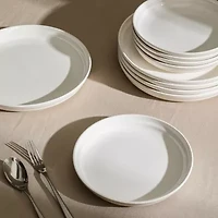 Stone + Lain Virtuo 4-pc. Porcelain Salad Plate