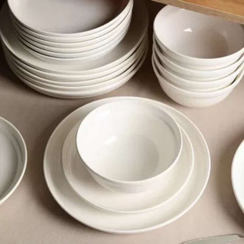 Stone + Lain Virtuo 4-pc. Porcelain Salad Plate