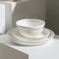 Stone + Lain Virtuo 4-pc. Porcelain Dinner Plate