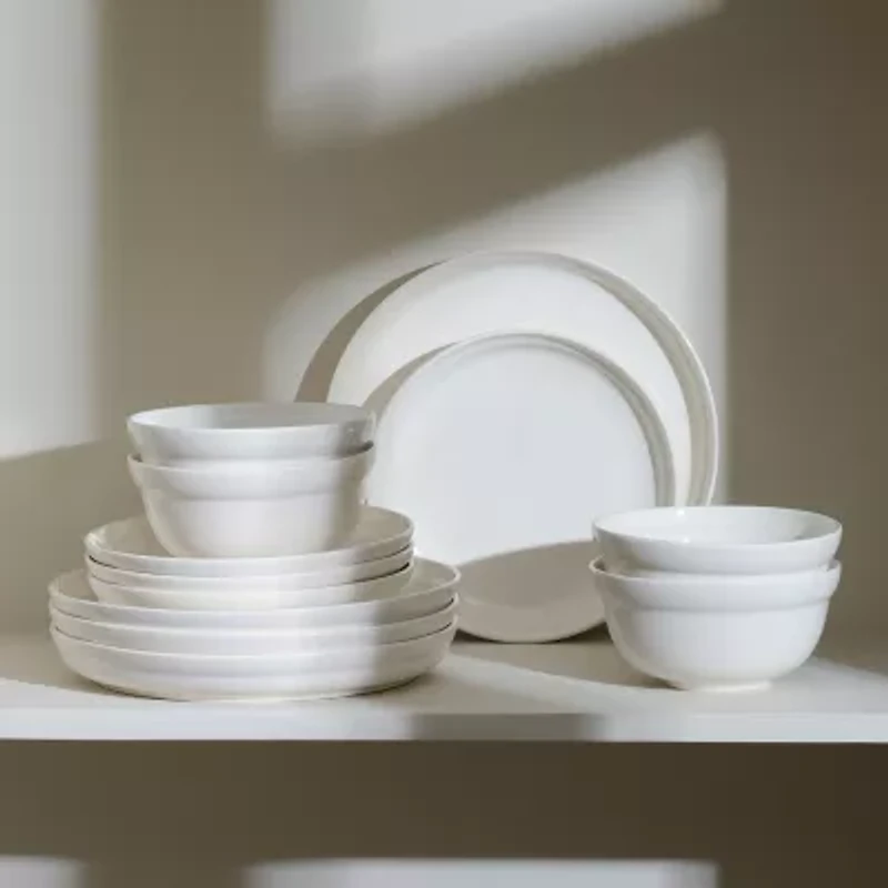Stone + Lain Virtuo 4-pc. Porcelain Dinner Plate