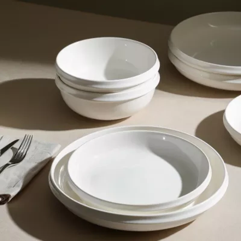 Stone + Lain Verso 4-pc. Porcelain Dinnerware Set