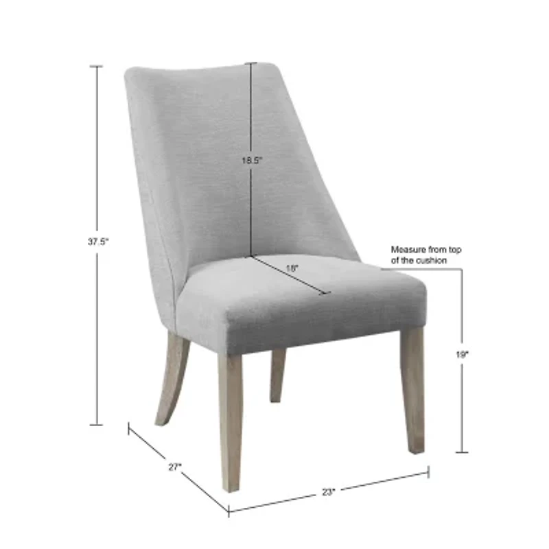 Martha Stewart Winfield 2-pc. Upholstered Dining Chair
