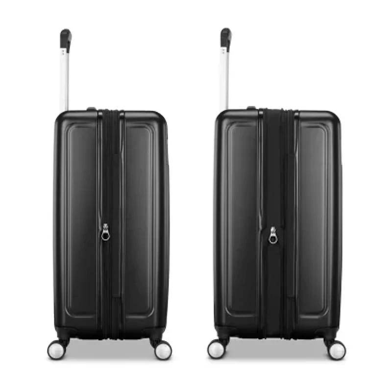 Samsonite Opto 4 Inch Hardside Checked Spinner Luggage