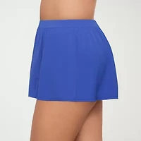 Sonnet Shores Womens Plus Swim Skirt