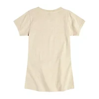 Disney Collection Big Kid Girls Crew Neck Short Sleeve Regular Fit Toy Story Graphic T-Shirt