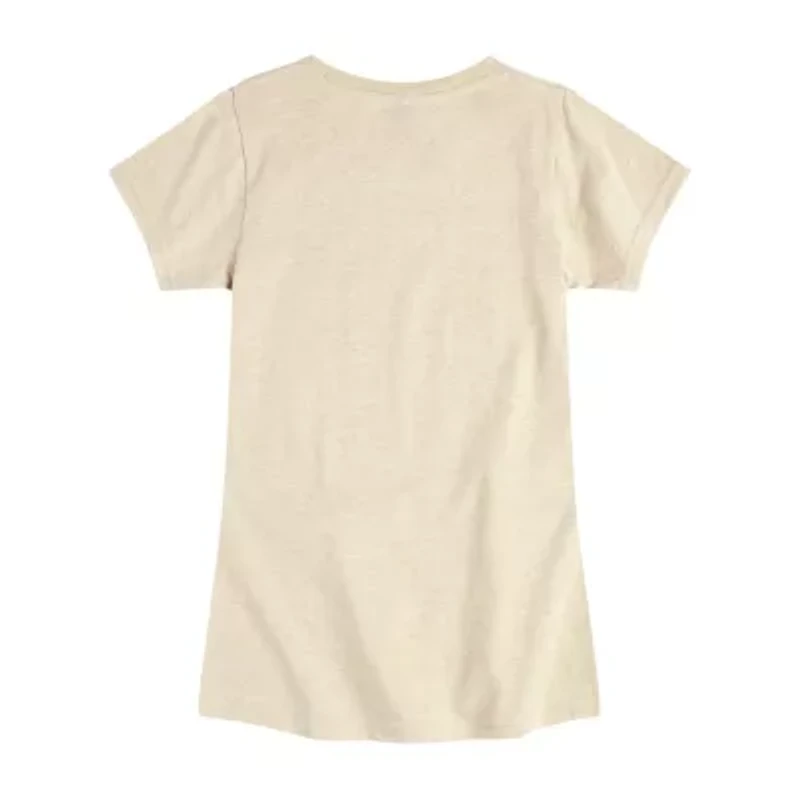 Disney Collection Toddler Girls Crew Neck Short Sleeve Regular Fit Toy Story Graphic T-Shirt