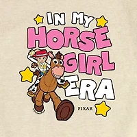 Disney Collection Toddler Girls Crew Neck Short Sleeve Regular Fit Toy Story Graphic T-Shirt