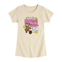 Disney Collection Toddler Girls Crew Neck Short Sleeve Regular Fit Toy Story Graphic T-Shirt
