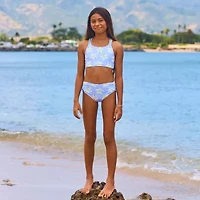 Roxy Big Kid Girls Floral 2-pc. Bikini Set