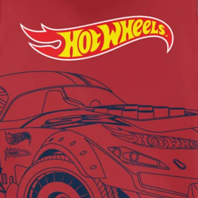 Toddler Boys Uv Protection Hot Wheels 2-pc. Rash Guard Set