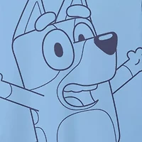 Little Boys Uv Protection Bluey 2-pc. Rash Guard Set