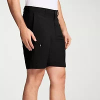IZOD Swingflex Mens 9 1/2" Stretch Fabric Quick Dry Cargo Short