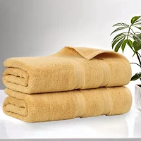 SUPERIOR® Smart Dry Cotton 2-pc. Quick Bath Towel Set