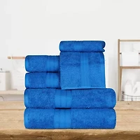 SUPERIOR® Atlas Premium Cotton -pc. Quick Dry Bath Towel Set