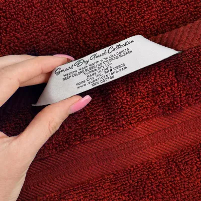 SUPERIOR® Smart Dry Cotton 12-pc. Quick Washcloth