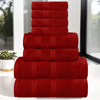 SUPERIOR® Smart Dry Cotton 8-pc. Quick Bath Towel Set