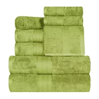 SUPERIOR® Atlas Premium Cotton 8-pc. Quick Dry Bath Towel Set