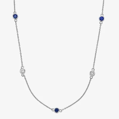 Womens Sterling Silver 18 Inch Cable Chain Necklace