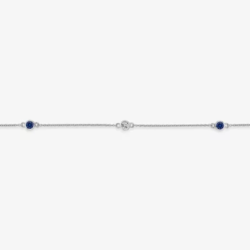 Womens Sterling Silver 18 Inch Cable Chain Necklace