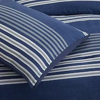 AEROPOSTALE Blocked Stripe Easy Care Comforter Set