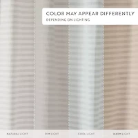 Casual Comfort Cotton Blend Printed Shower Curtain