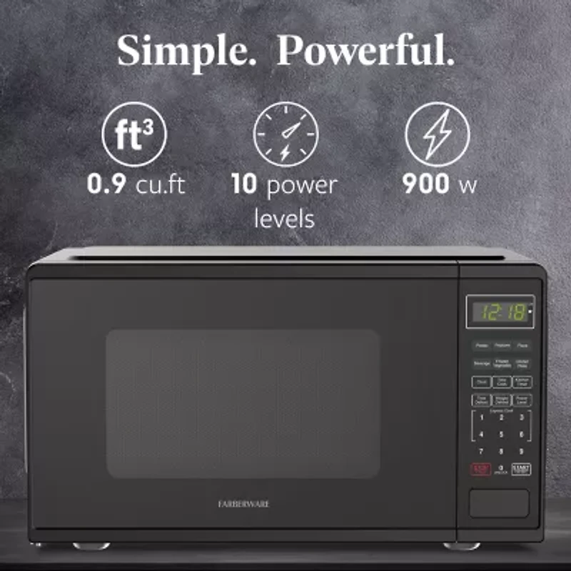 Farberware 0.9 Cu. Ft. 900 Watt Counter Microwave