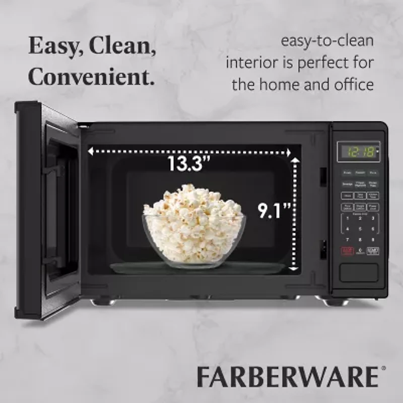 Farberware 0.9 Cu. Ft. 900 Watt Counter Microwave