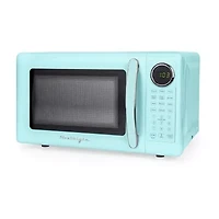 Nostalgia Retro 0.7 Cu Ft Counter Microwave