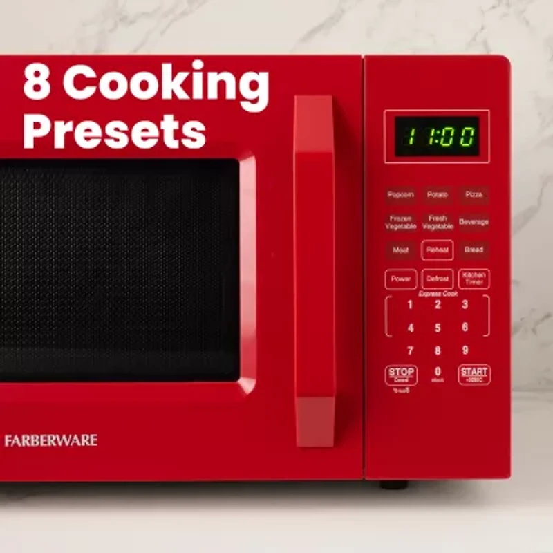 Farberware 0.7 Cu. Ft. 700-Watt Compact Counter Microwave