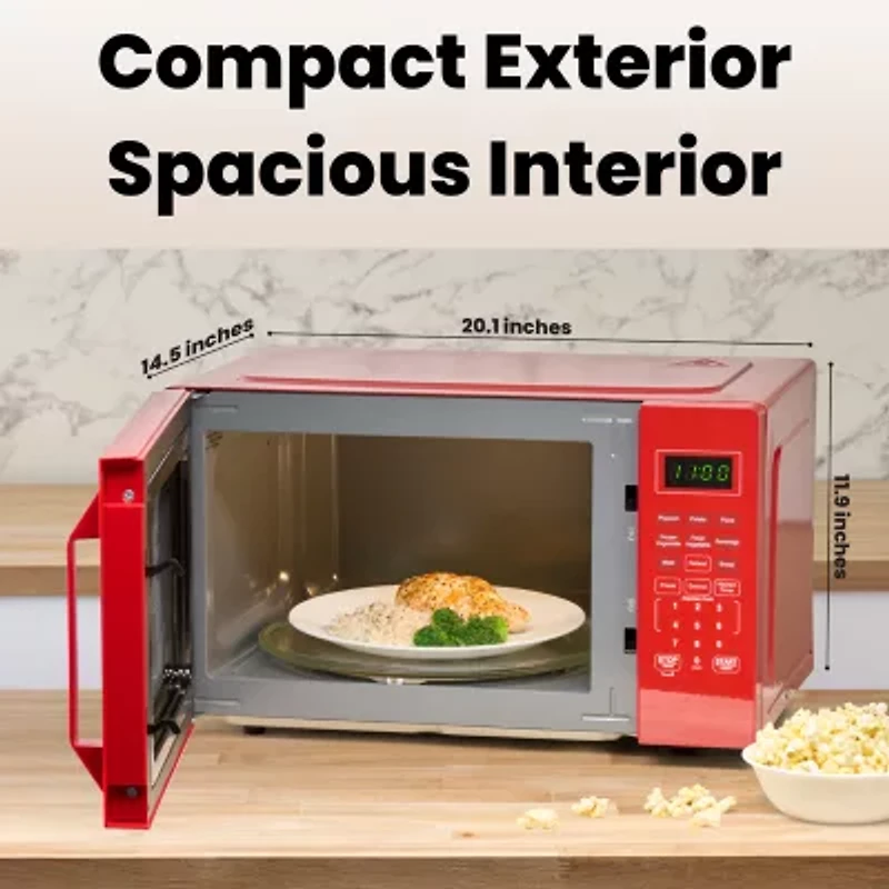 Farberware 1.1 Cu. Ft. 1000-Watt Compact Counter Microwave