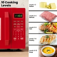 Farberware 1.1 Cu. Ft. 1000-Watt Compact Counter Microwave