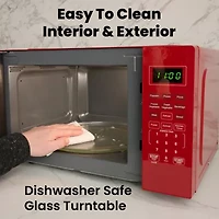 Farberware 1.1 Cu. Ft. 1000-Watt Compact Counter Microwave