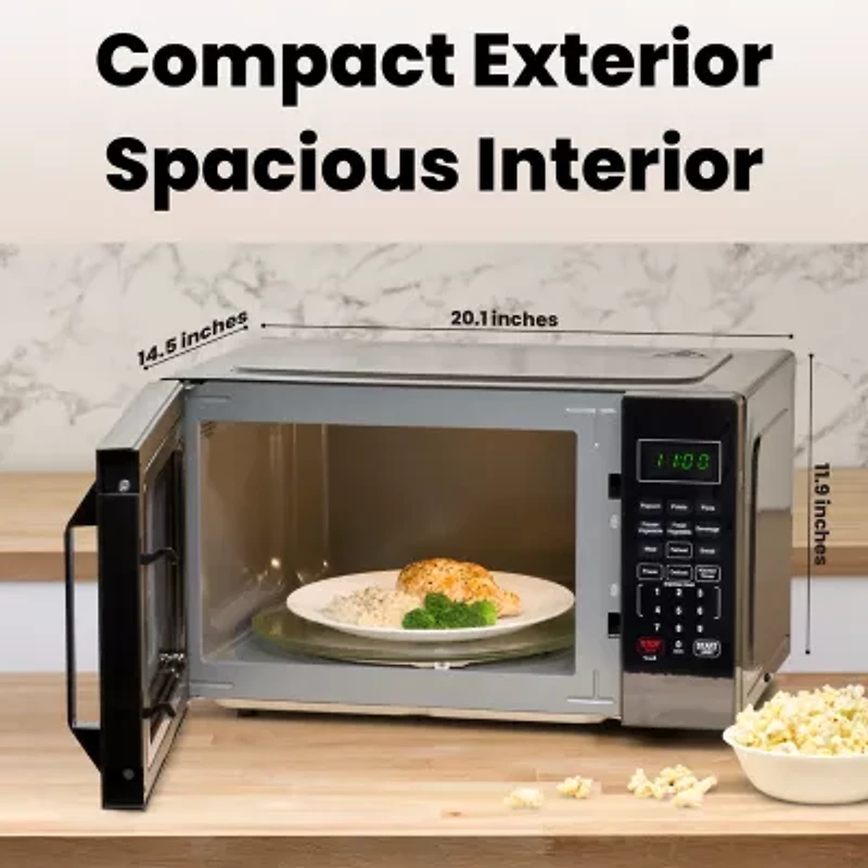 Farberware 1.1 Cu. Ft. 1000-Watt Compact Counter Microwave