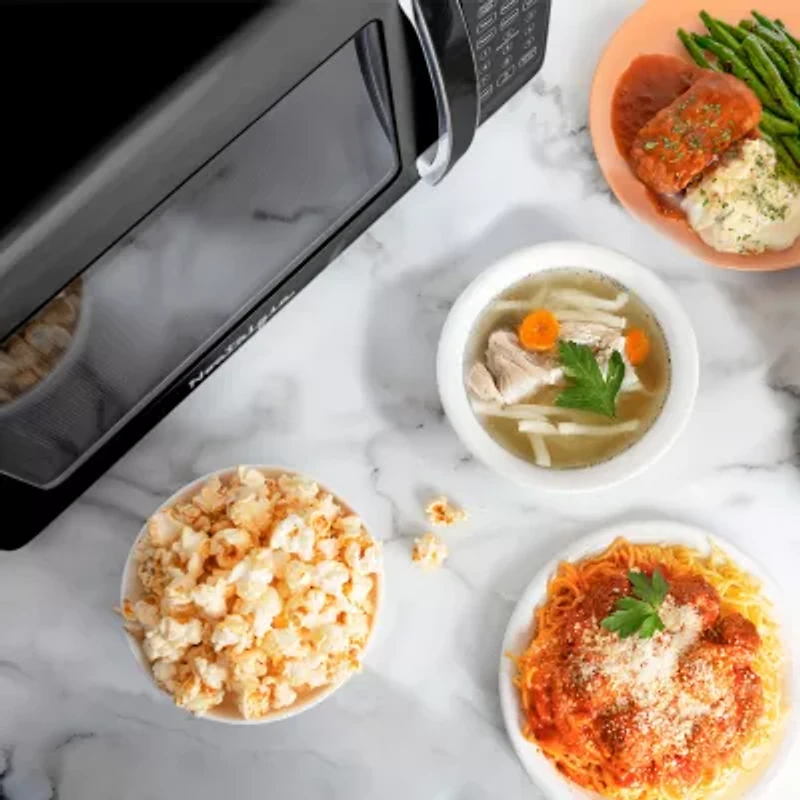 Nostalgia Retro 0.7 Cu Ft Counter Microwave