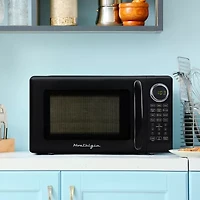 Nostalgia Retro 0.7 Cu Ft Counter Microwave