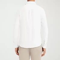 IZOD Mens Long Sleeve Regular Fit Button-Down Shirt