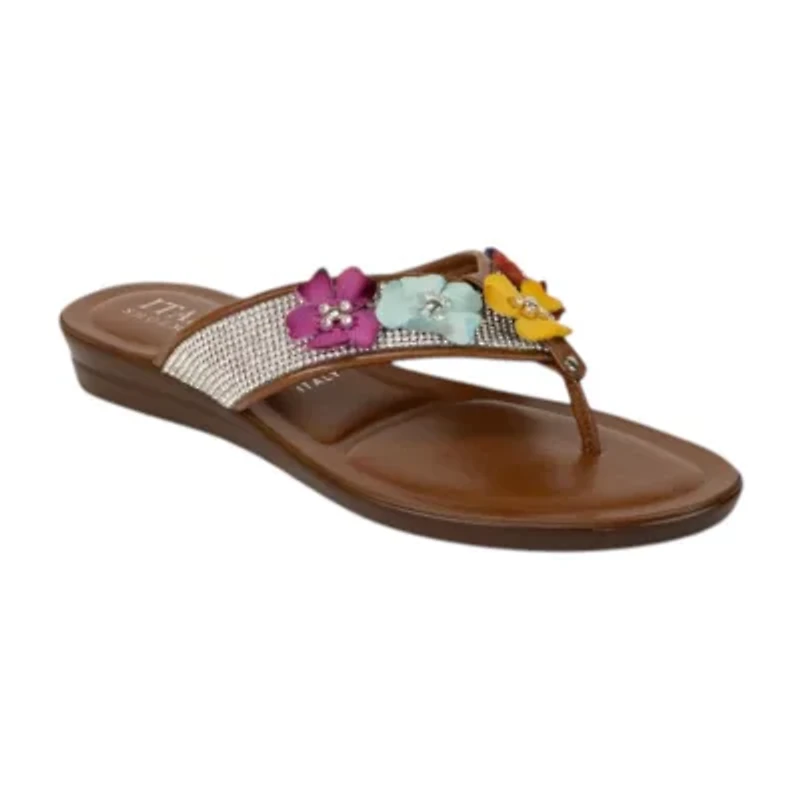 Italian Shoemakers Womens Chantol Flat Sandals
