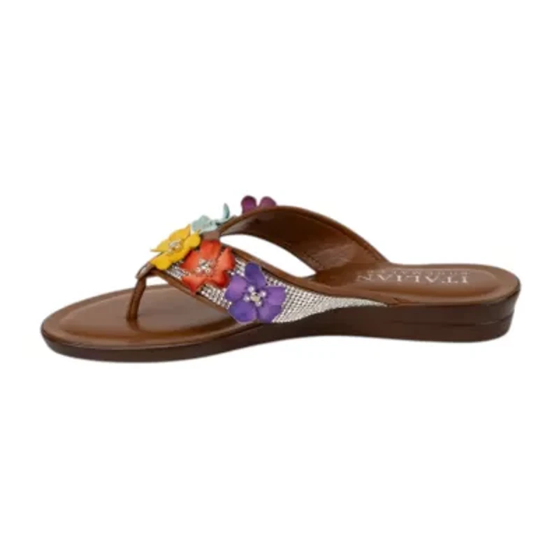 Italian Shoemakers Womens Chantol Flat Sandals