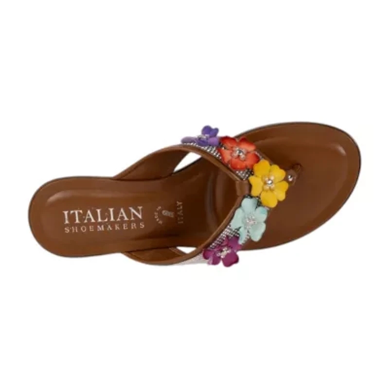 Italian Shoemakers Womens Chantol Flat Sandals