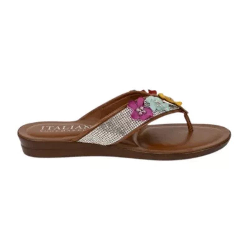 Italian Shoemakers Womens Chantol Flat Sandals