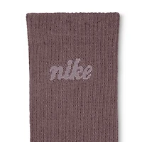 Nike Womens 3 Pair Crew Socks