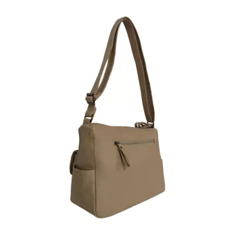 Bueno of California Grainy Crossbody Bag