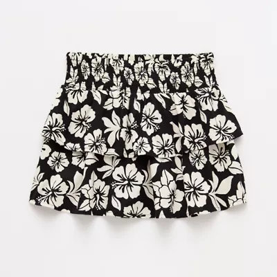 Thereabouts Little & Big Kid Girls High Rise Micro Skort