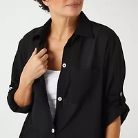 Sonnet Shores Womens Dress Swimsuit Cover-Up