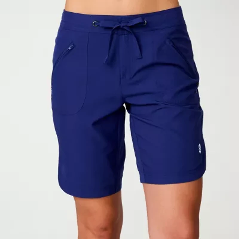 Free Country Womens Drawstring Waist Quick Dry Board Shorts