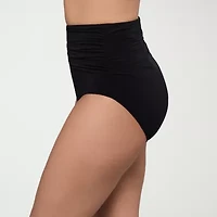 Trimshaper Womens Comfort Waistband High Waist Bikini Swimsuit Bottom
