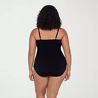 Trimshaper Womens Ombre Plus Tankini Swimsuit Top